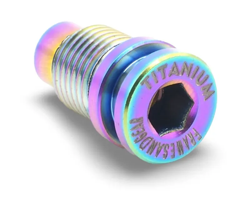 Framesandgear Titanium Derailleur Hanger Bolt Oil Slick