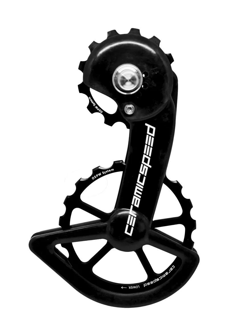 CeramicSpeed Coated Shimano 9100 OSPW System In Black