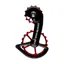 CeramicSpeed Coated Shimano 9100 OSPW System In Red