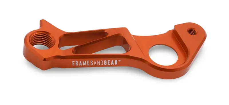 Framesandgear Direct Mount DB Derailleur Hanger For Pinarello F8 F10 F12 F 2024 And Before GAN Orange