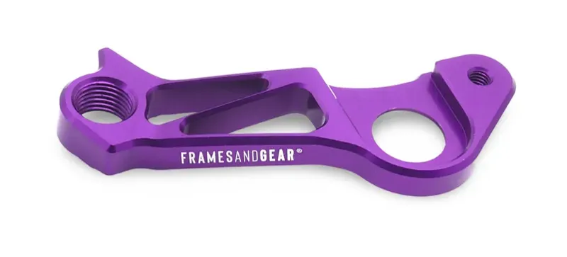 Framesandgear Direct Mount DB Derailleur Hanger For Pinarello F8 F10 F12 F 2024 And Before GAN Purple