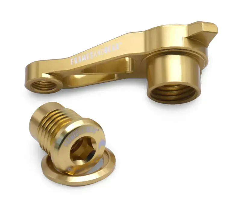 Framesandgear Direct Mount DB Derailleur Hanger For UDH Systems With Shimano Shifting Gold p1-2