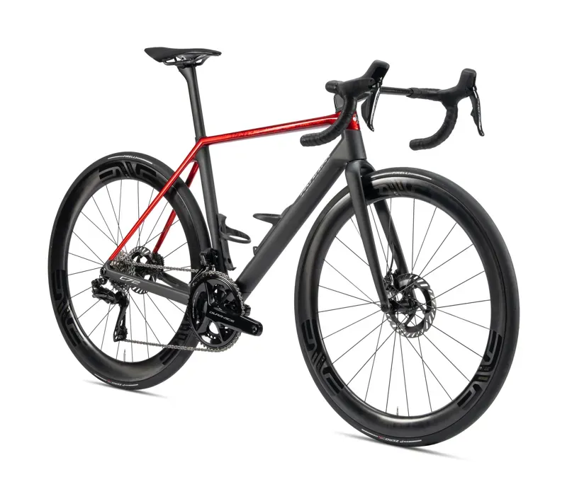 Colnago C72 Disc 2026 Carbon Road Race Frame Set HFRD Black Red-2