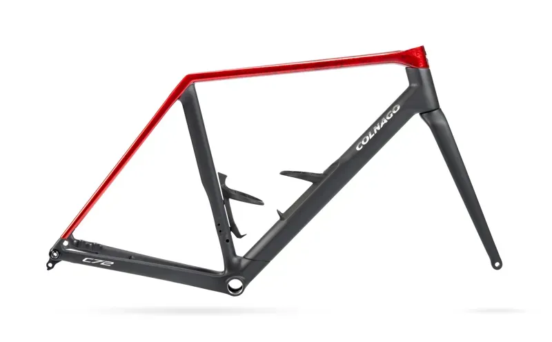 Colnago C72 Disc 2026 Carbon Road Race Frame Set HFRD Black Red