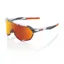 100% S2 Camo HiPER Mirror Red Lens Sunglasses in Soft Tact Grey Camo