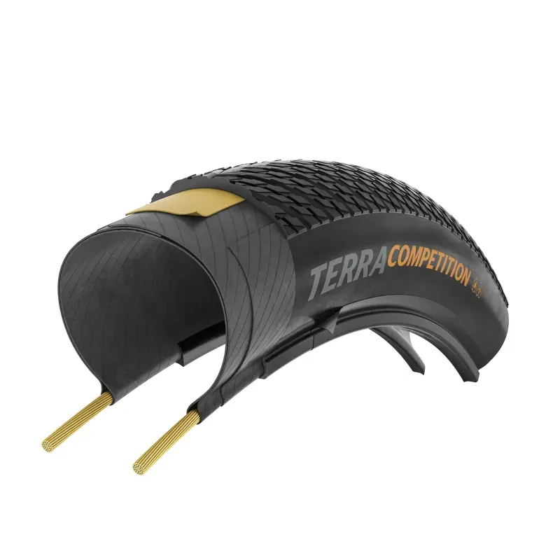 Continental Terra Competition Race 700c Foldable Tyre in Black-3