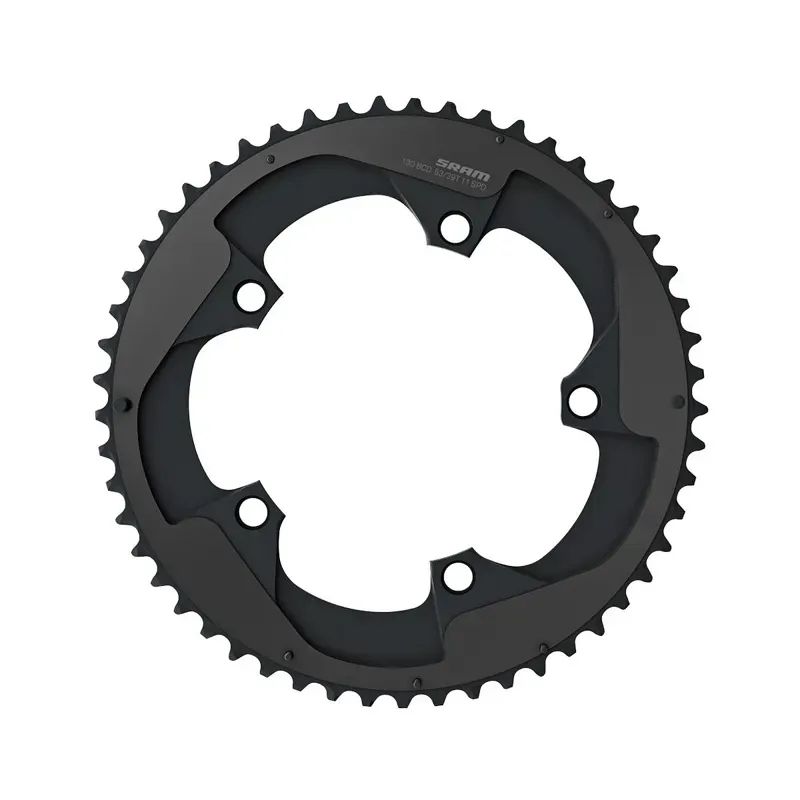 SRAM Red X-Glide Yaw 50/34-tooth 11-speed Chainring in Black