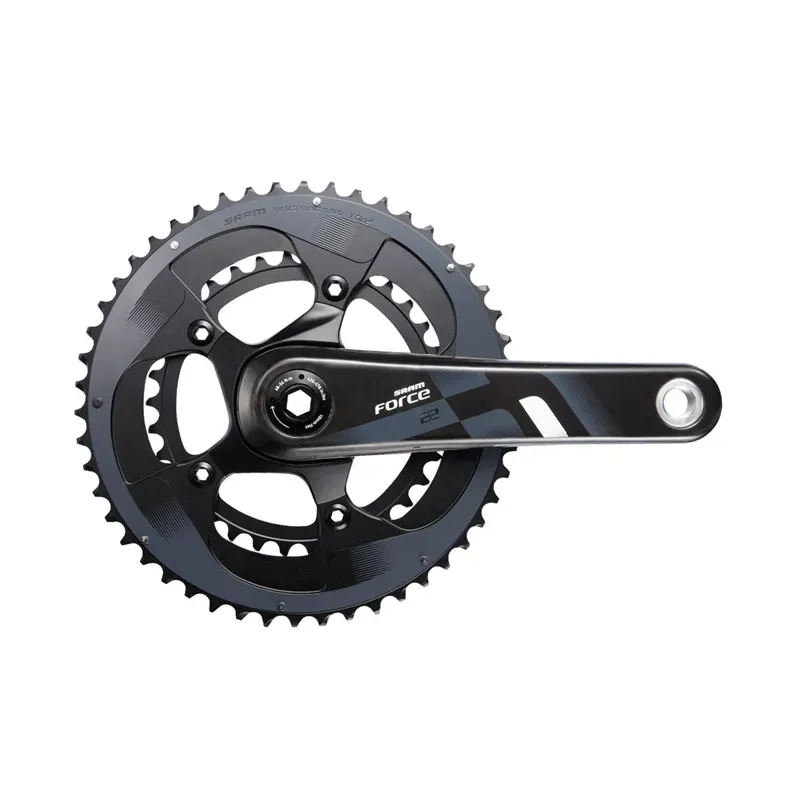 SRAM Force 22 GXP 172.5mm 53-39-tooth 11-speed Crankset w/o Cups in Black
