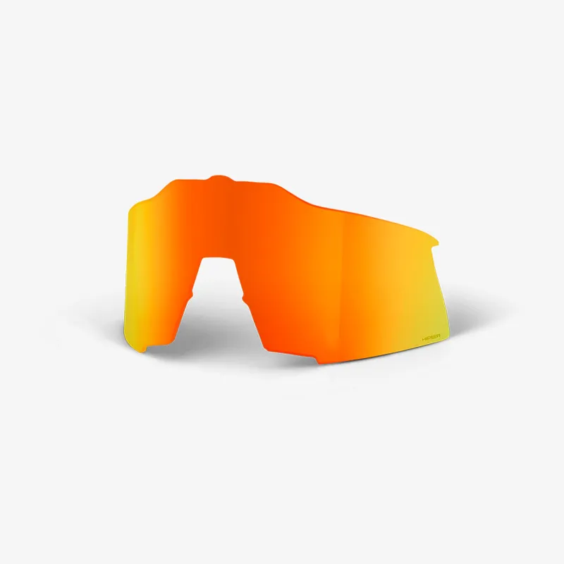 100% Speedcraft HiPER Red Multilayer Mirror Lens in Red