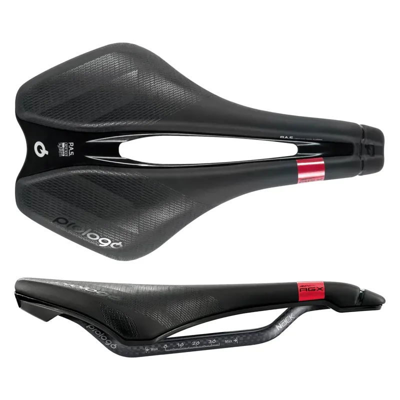 Prologo Dimension AGX 143mm Nack Rail Saddle in Black