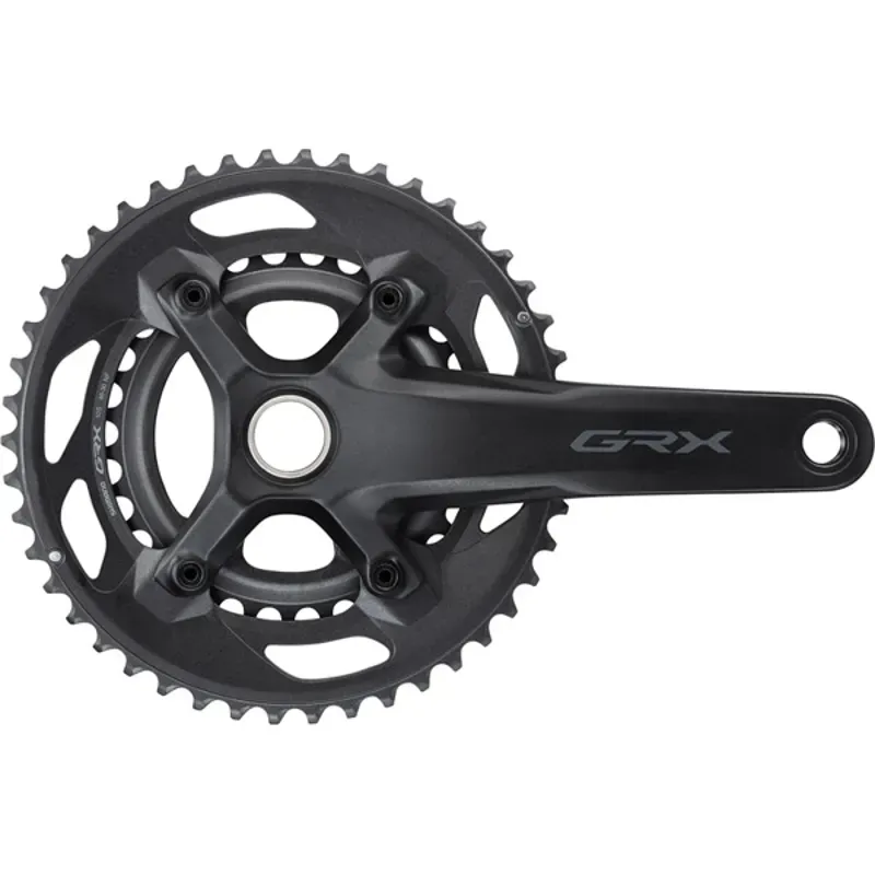 Shimano GRX FC-RX600 46/30 Double 10-speed Chainset in Black