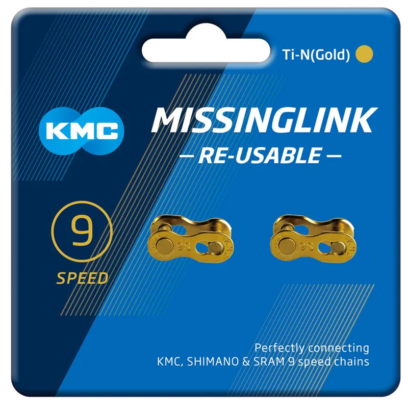 KMC MissingLink 9X Joining Links in Gold