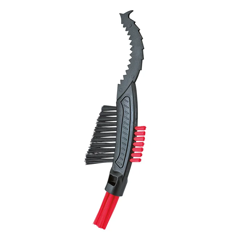 Weldtite Sprocket Cleaning Brush in Black/Red