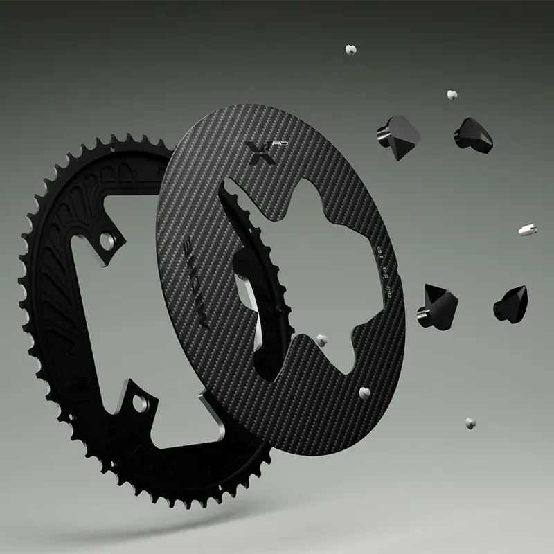 Miche X2 RD R81 Ultegra Power Meter Chainring in Black-3
