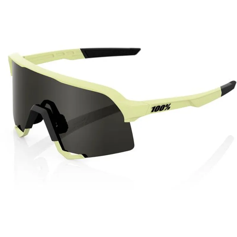100% S3 Smoke Lens Sunglasses in Soft Tact Glow