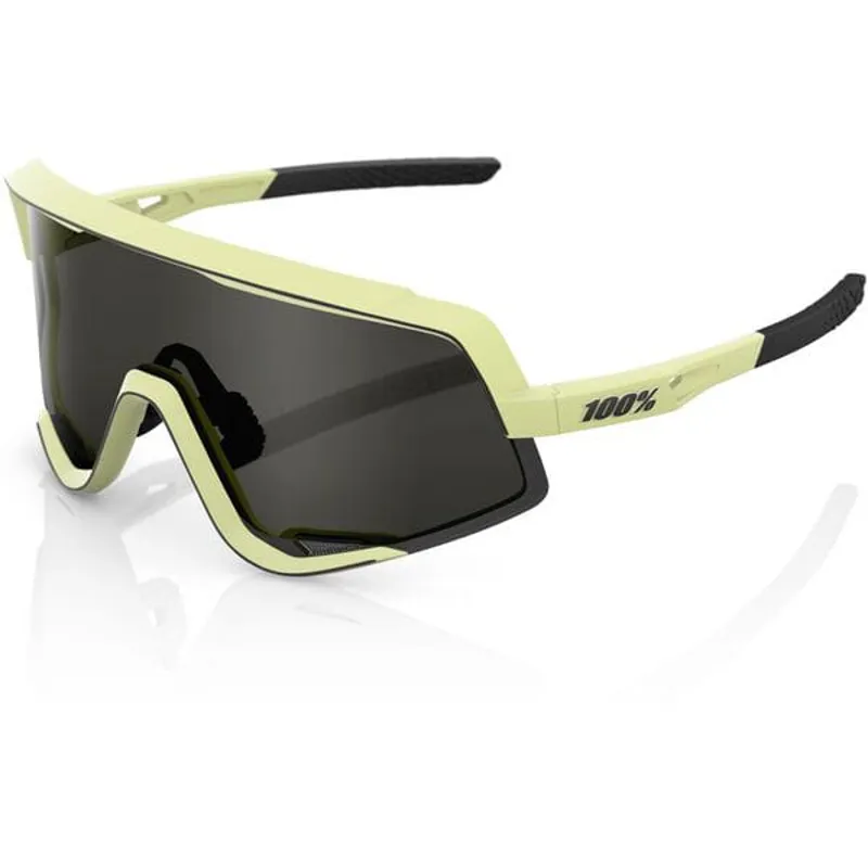 100% Glendale Smoke Lens Glasses in Soft Tact Glow