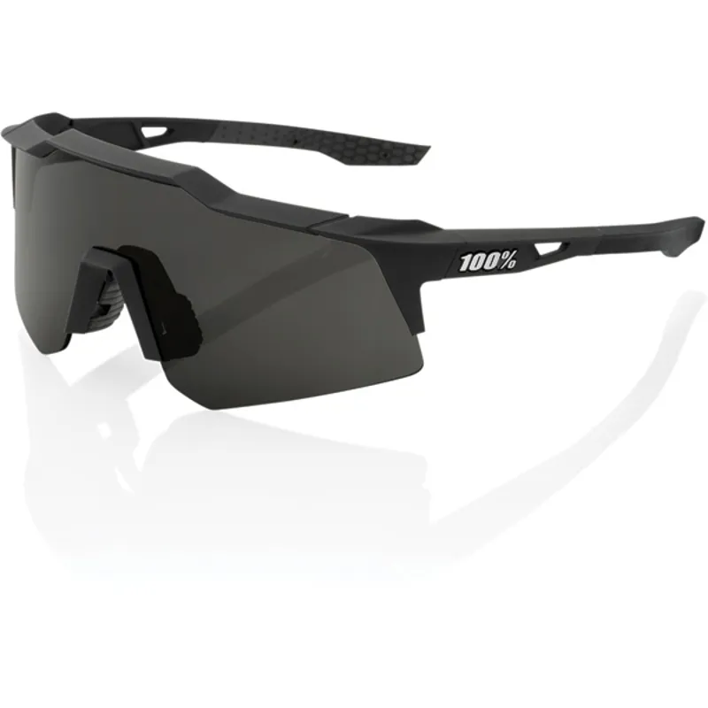 GLASSES Speedcraft XS Black Red Lens Soft Tact Black one size hiper red mirror