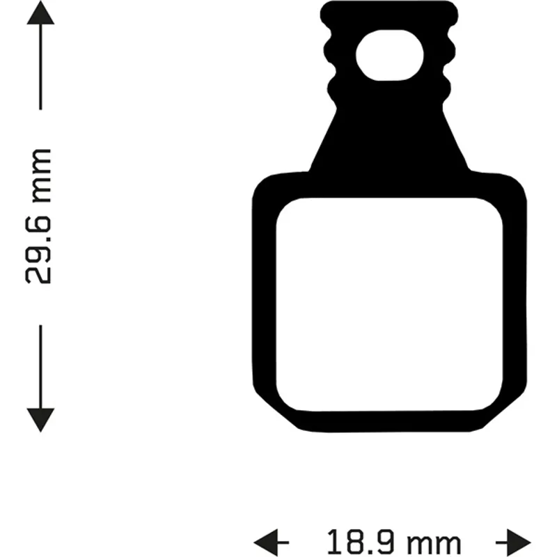 Aztec Magura MT5/MT7 Sintered Brake Pads in Black