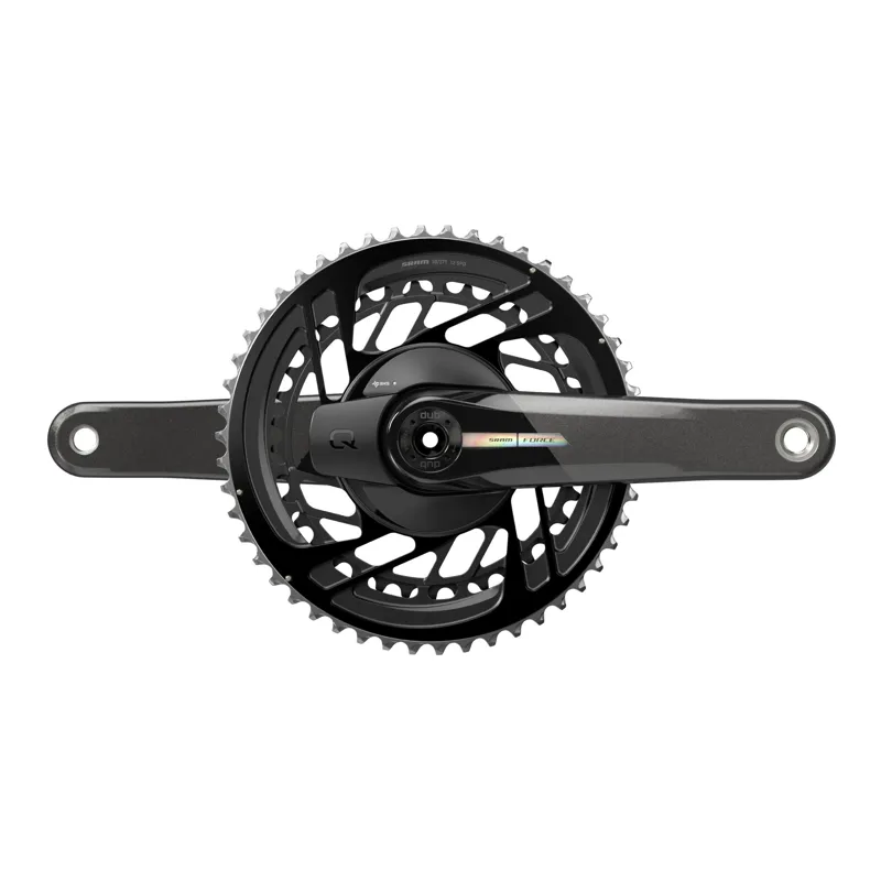 SRAM Force D2 Road DUB 50-37-tooth DM Power Meter w/o BB in Black