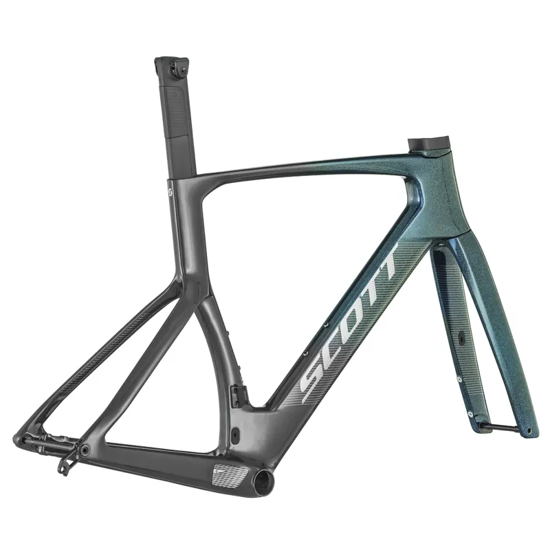 SCOTT FOIL RC PRO HMX ROAD BIKE FRAME SET IN BLUE