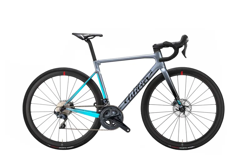 WILIER 0 SL SRAM RIVAL ETAP AXS 2X12 E9 - GREY LIGHT BLUE GLOSSY