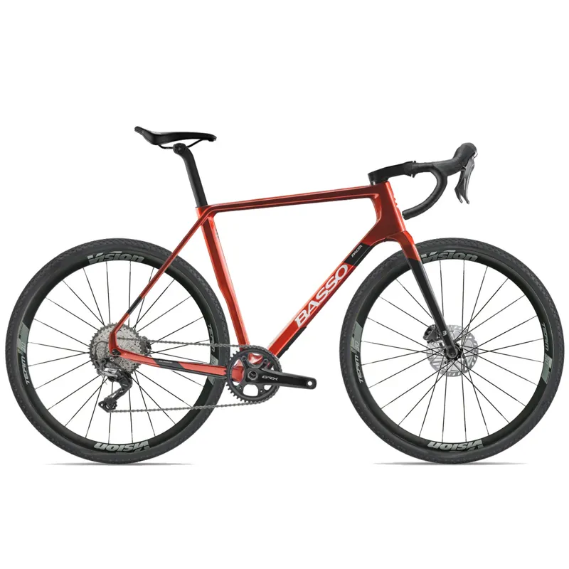 Basso Palta Disc GRX 1X11 Candy Bike Red