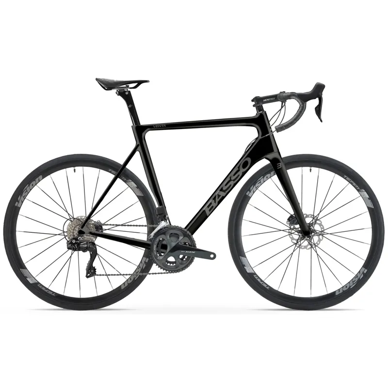 Basso Venta Disc 105 Di2 12x Stealth Bike Black
