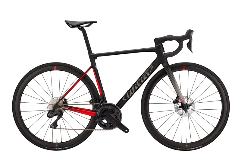 WILIER 0 SL SRAM RIVAL ETAP AXS 2X12 E8 - BLACK RED MATT
