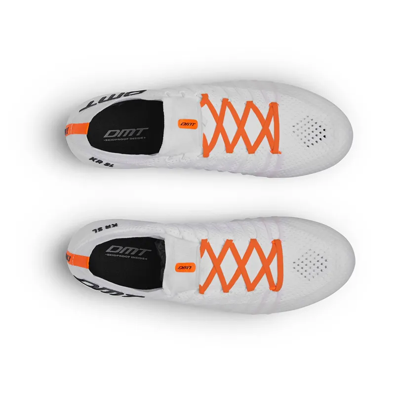 DMT KR SL White/White Road Shoes White-2