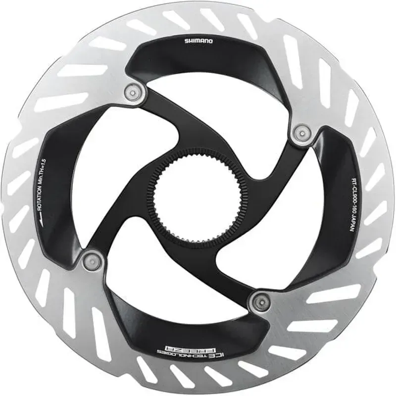 Shimano RTCL900 160mm Internal CL Disc Brake Rotor in Silver/Black-1