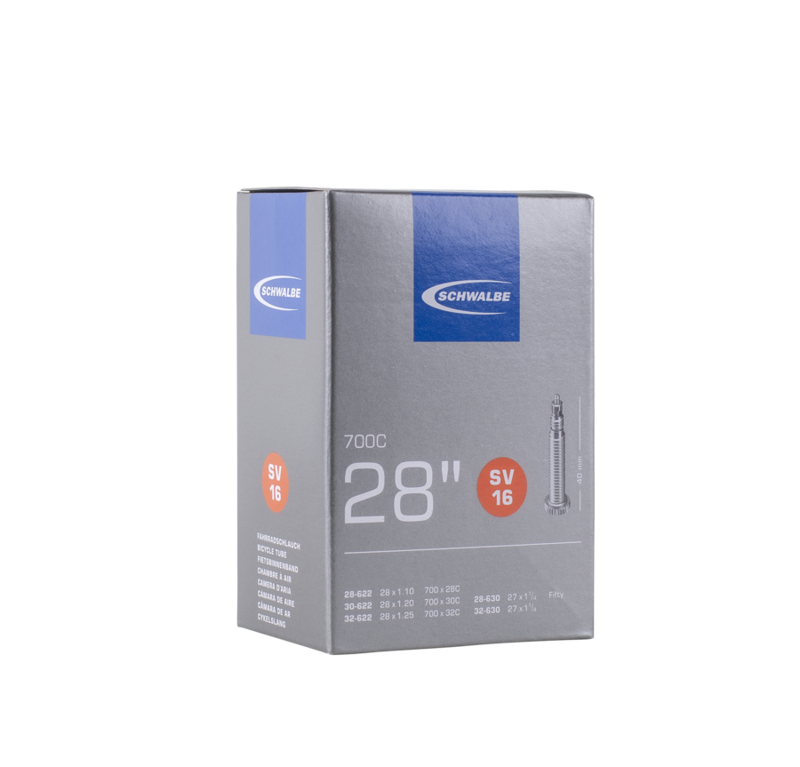 Schwalbe Presta Valve Inner Tube in Black-1