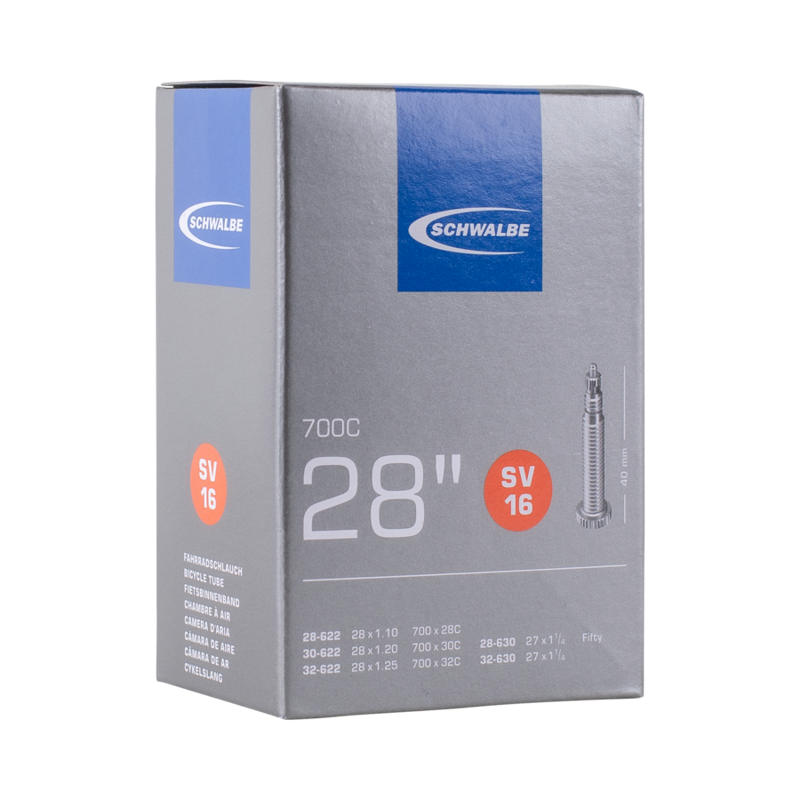 Schwalbe Presta Valve Inner Tube in Black-2