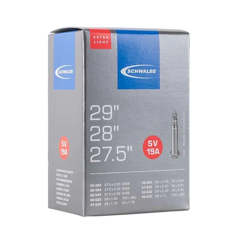 Schwalbe SV19 27.5/29-inch Inner Tube in Black