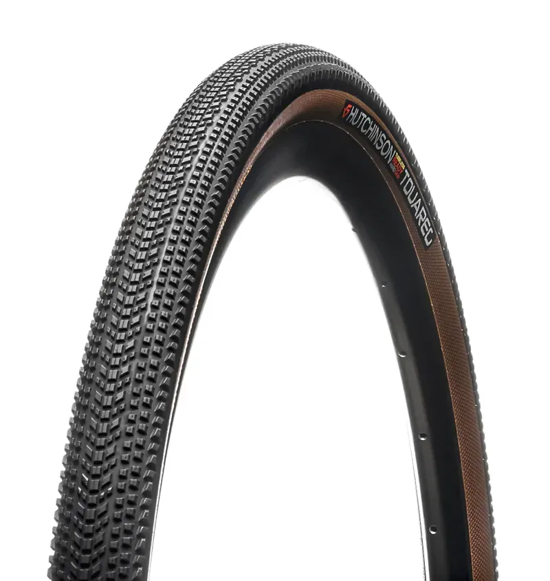 Hutchinson Touareg FR 700c Gravel Tyre in Black/Tan Wall