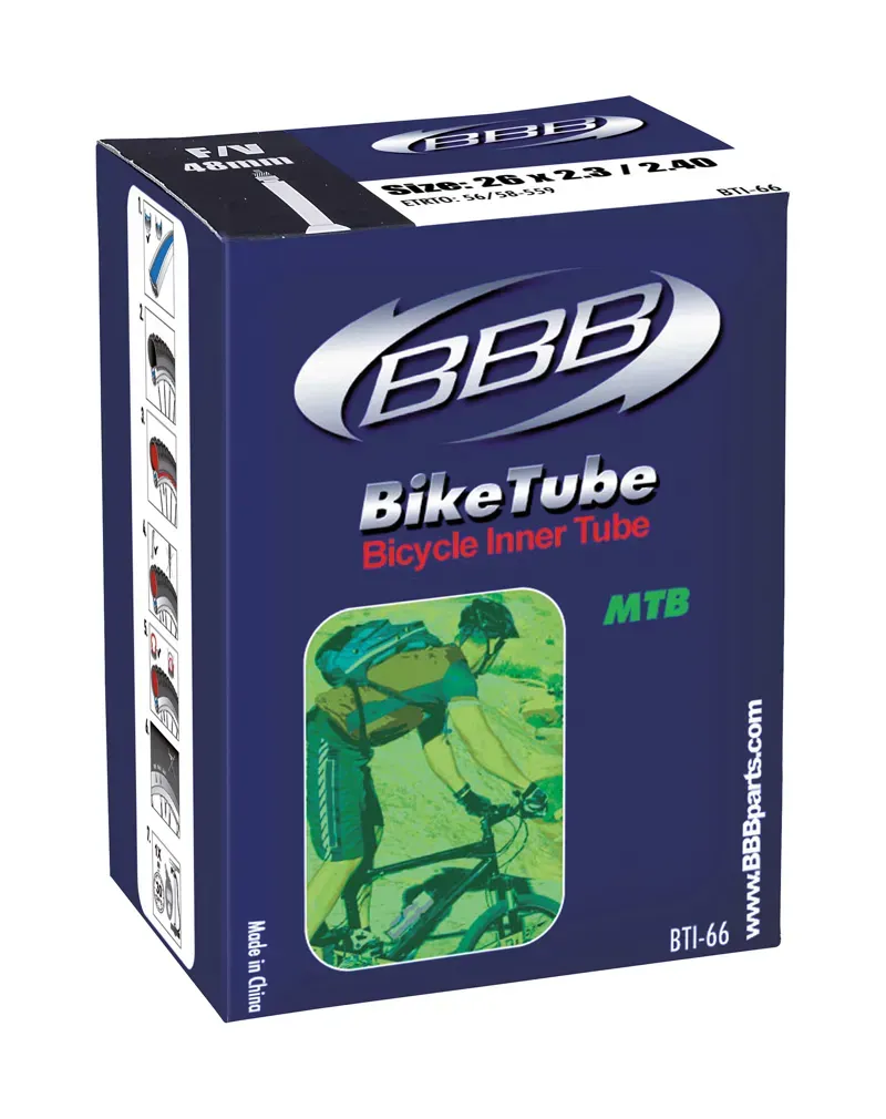 BBB BikeTube 24in x 1 Inner Tube in Black