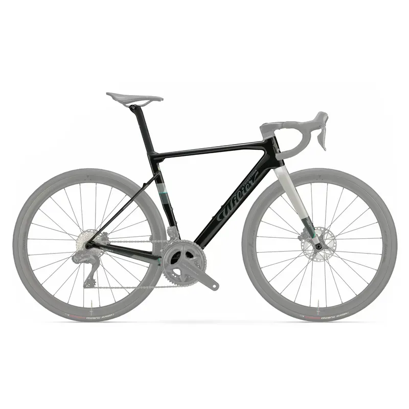 Wilier Rave SL Black/Silver Frameset Black