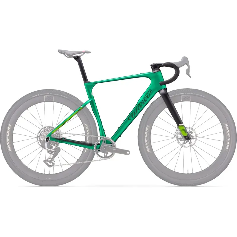 Rave SLR ID2 Pixel Frameset With F- Bar Green