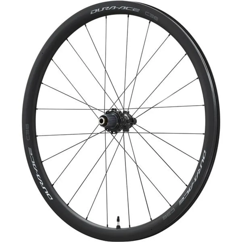 Shimano WH-R9270-C36-TL Disc Carbon Clincher 36mm Front 12x100mm Wheel