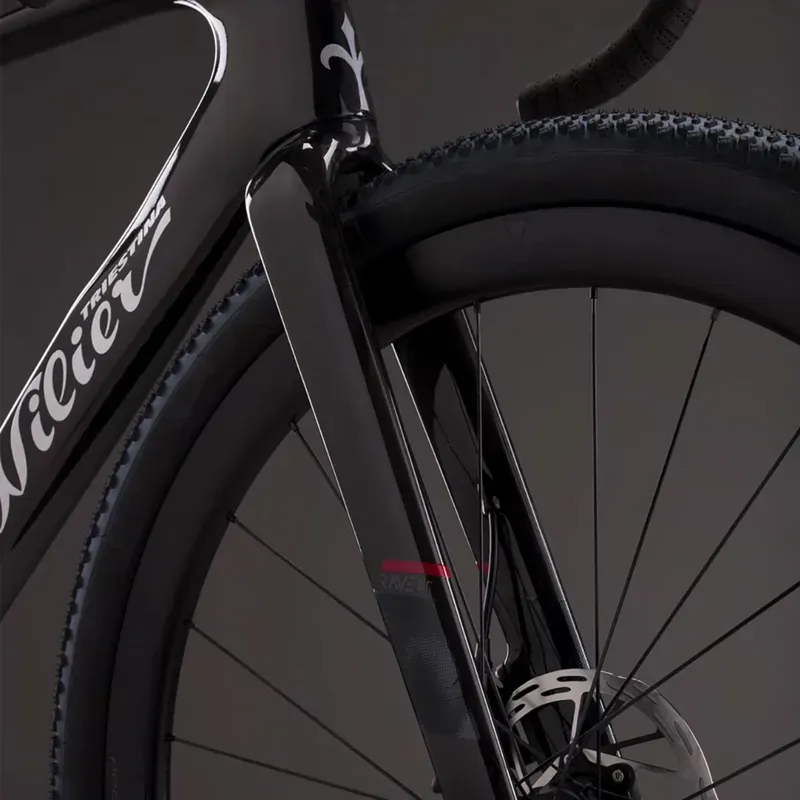 Wilier Rave SLR ID2 Frameset w/Stemma S2 in Glitch Black-1